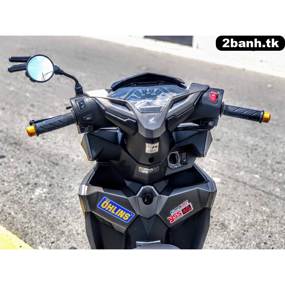 Gương chiếu hậu hai ngón tay dành cho xe máy
