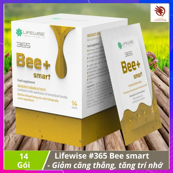 [HCM]Lifewise #365 Bee+ Smart - Giảm căng thẳng tăng khả năng trí nhớ và sự tập trung cao cấp