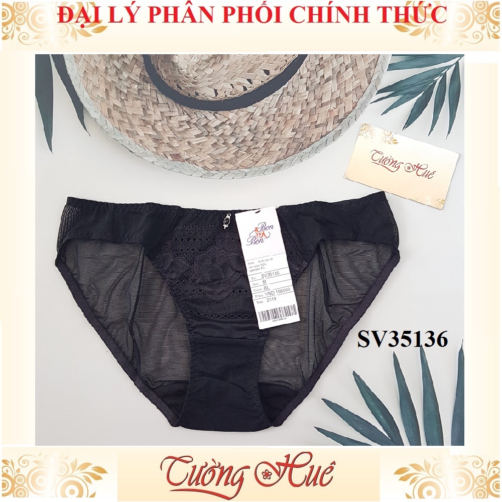 Quần lót nữ bon bon sv35136 quần lót lưới phối ren.