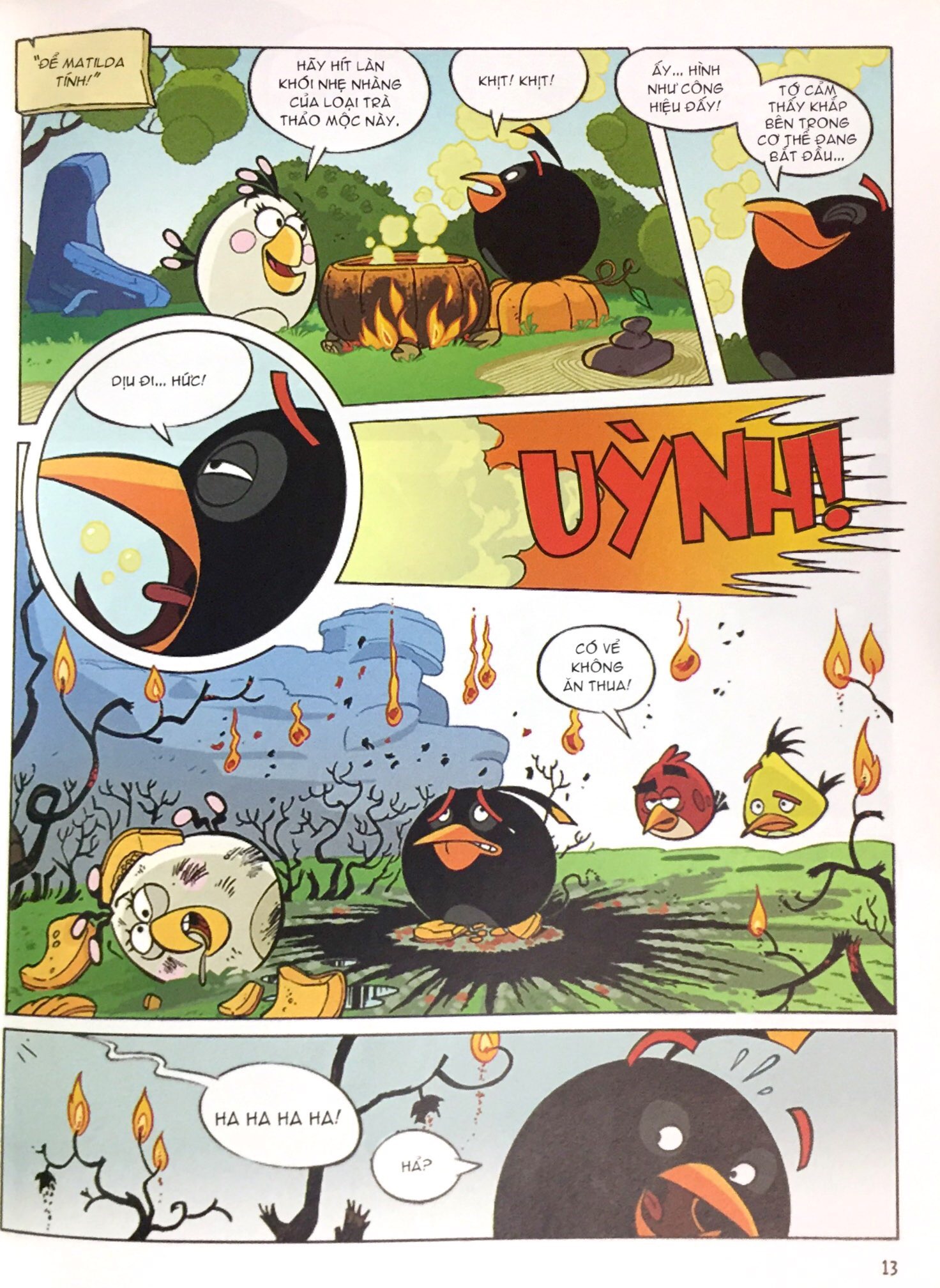 Fahasa - Angry Birds Comics - Chiến Dịch Trộm Trứng