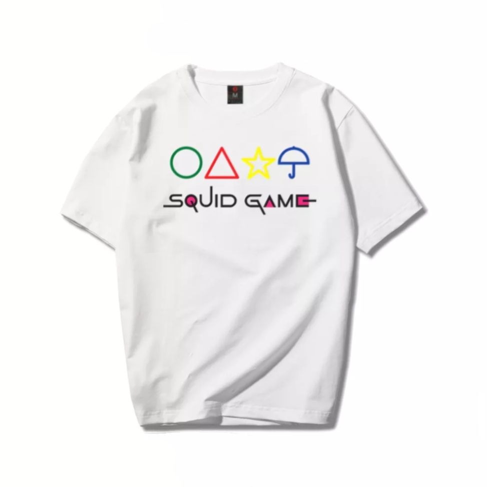 [HCM]áo thun trò chơi con mực