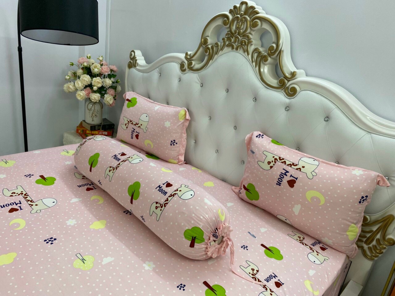 Bộ Drap Thun Hàn Quốc mát lạnh { 4 món } khách nhớ chọn size