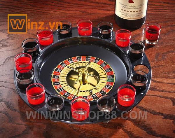 [HCM]Trò chơi Game Vòng quay may mắn (Drinking Roulette Set)