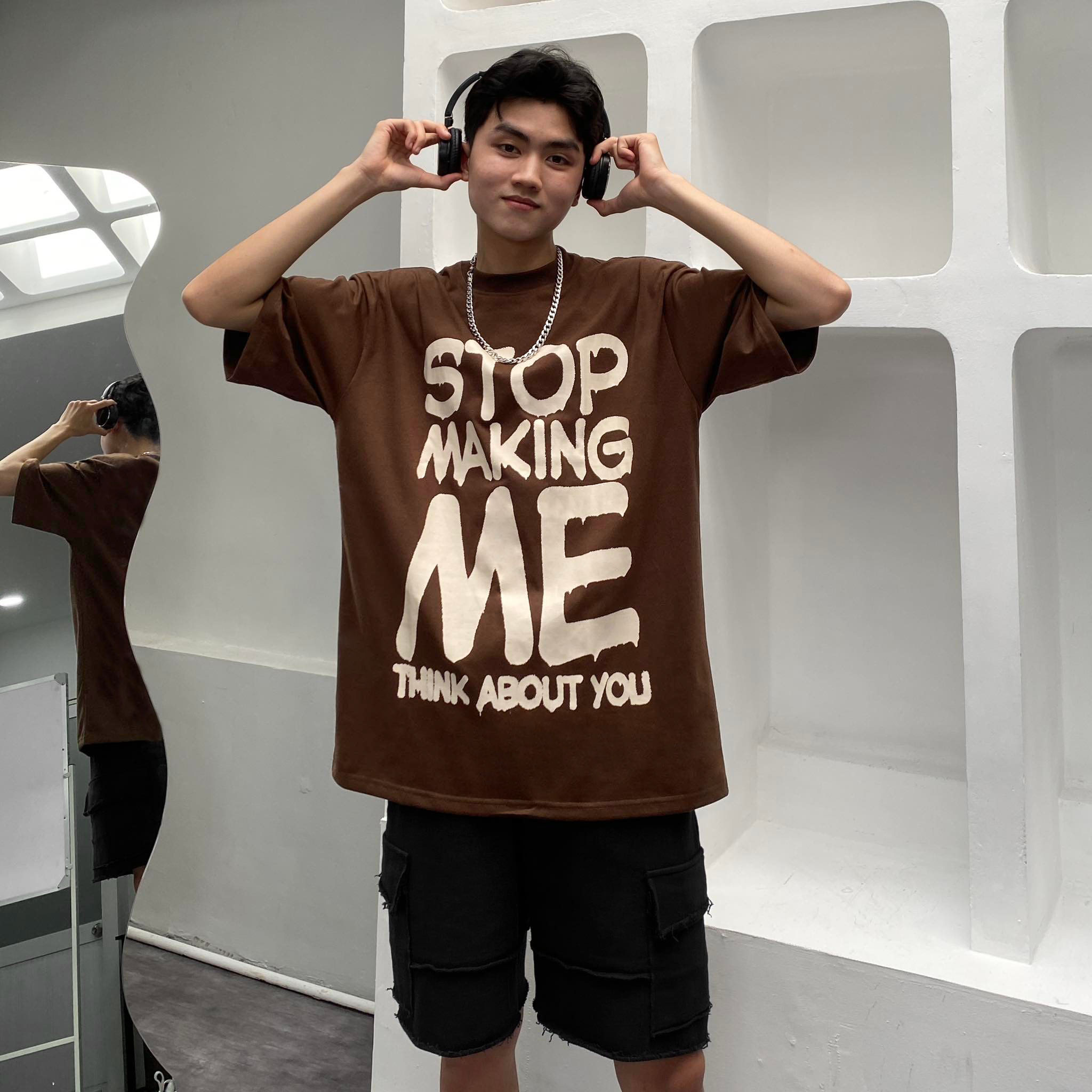 ÁO THUN FF STOP MAKING ME TEE