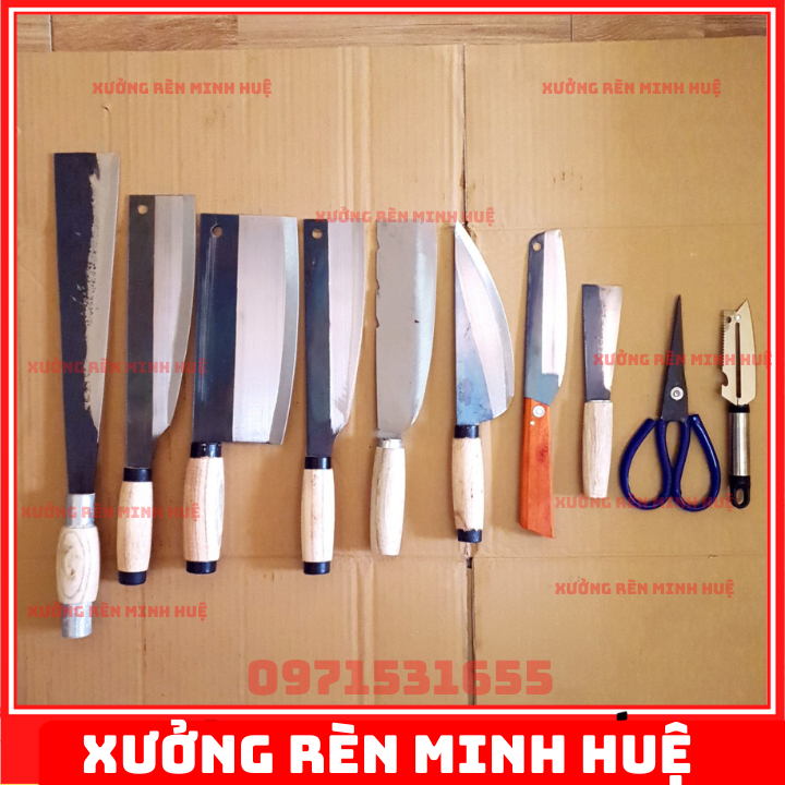 bộ dao 8 bếp 8 món siêu chất lượng