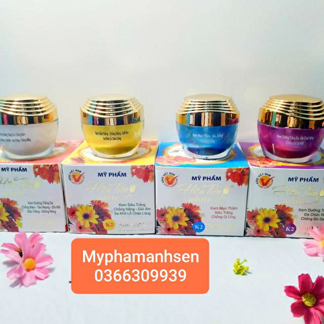 Kem dưỡng trắng da hoa tiên 30g