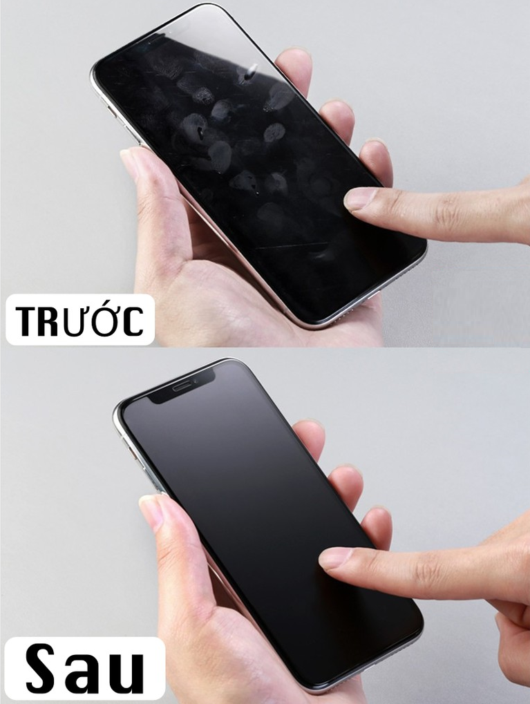 Cường lực chống vân tay cho IPhone  | X | XS MAX | 11PRO | 11 PRO MAX