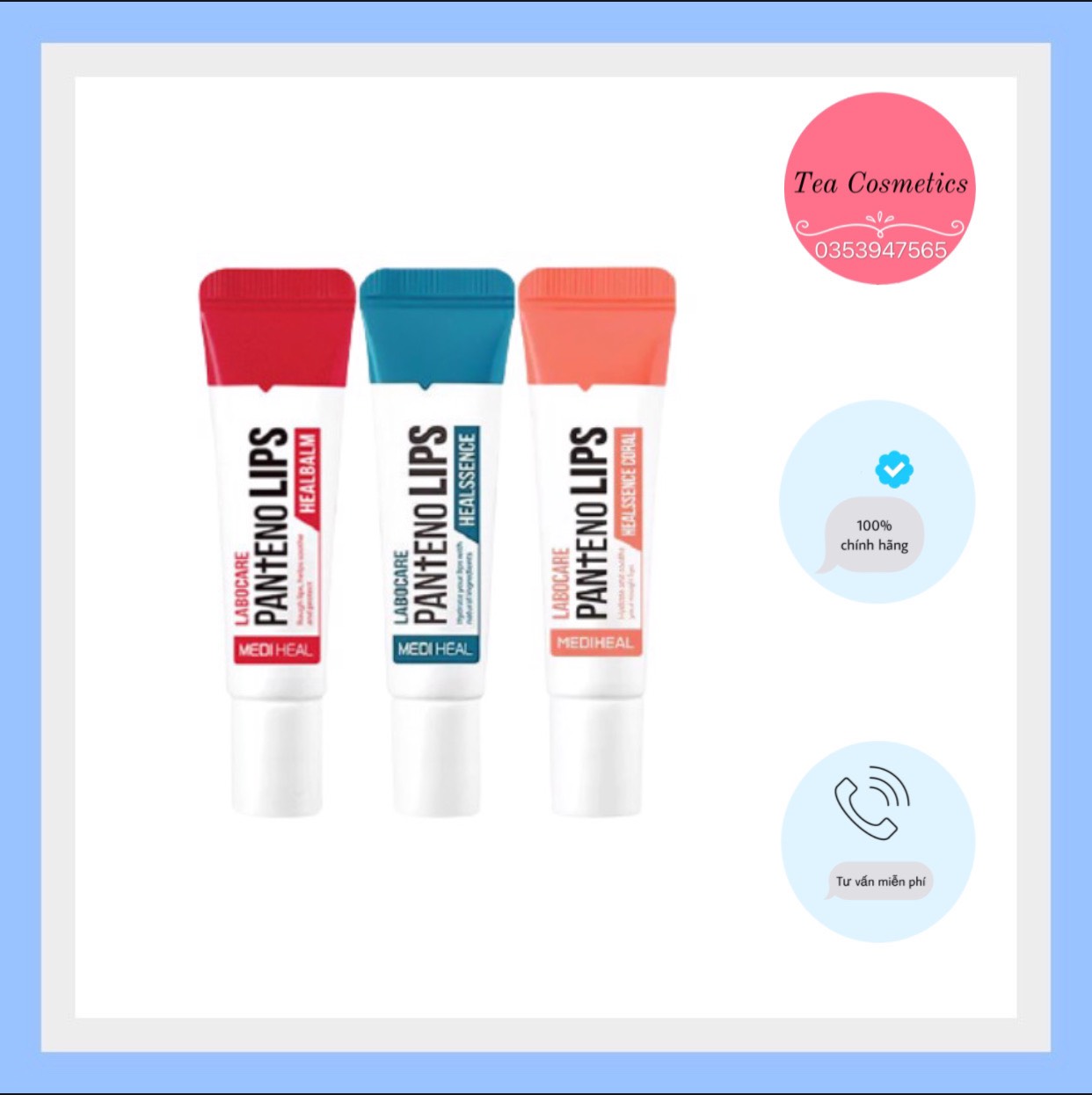 Son Dưỡng Trị Thâm Môi Mediheal Labocare Panteno Lips