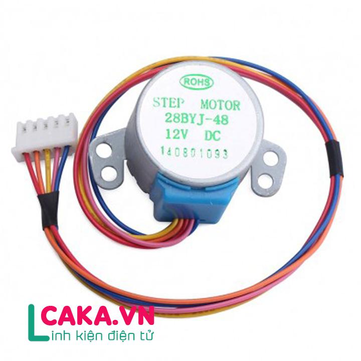 Động cơ bước 12V 28BYJ-48 12VDC