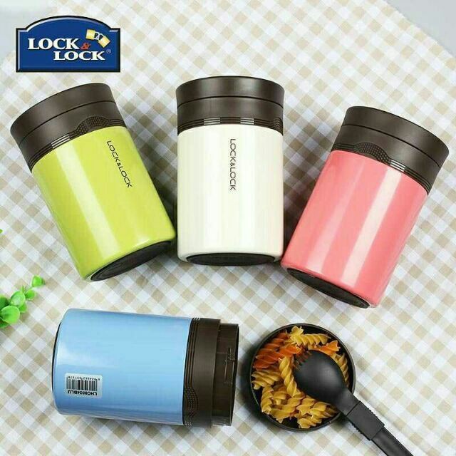 Bình Ủ Cháo Giữ Nhiệt 500ml Lock & Lock LHC8024