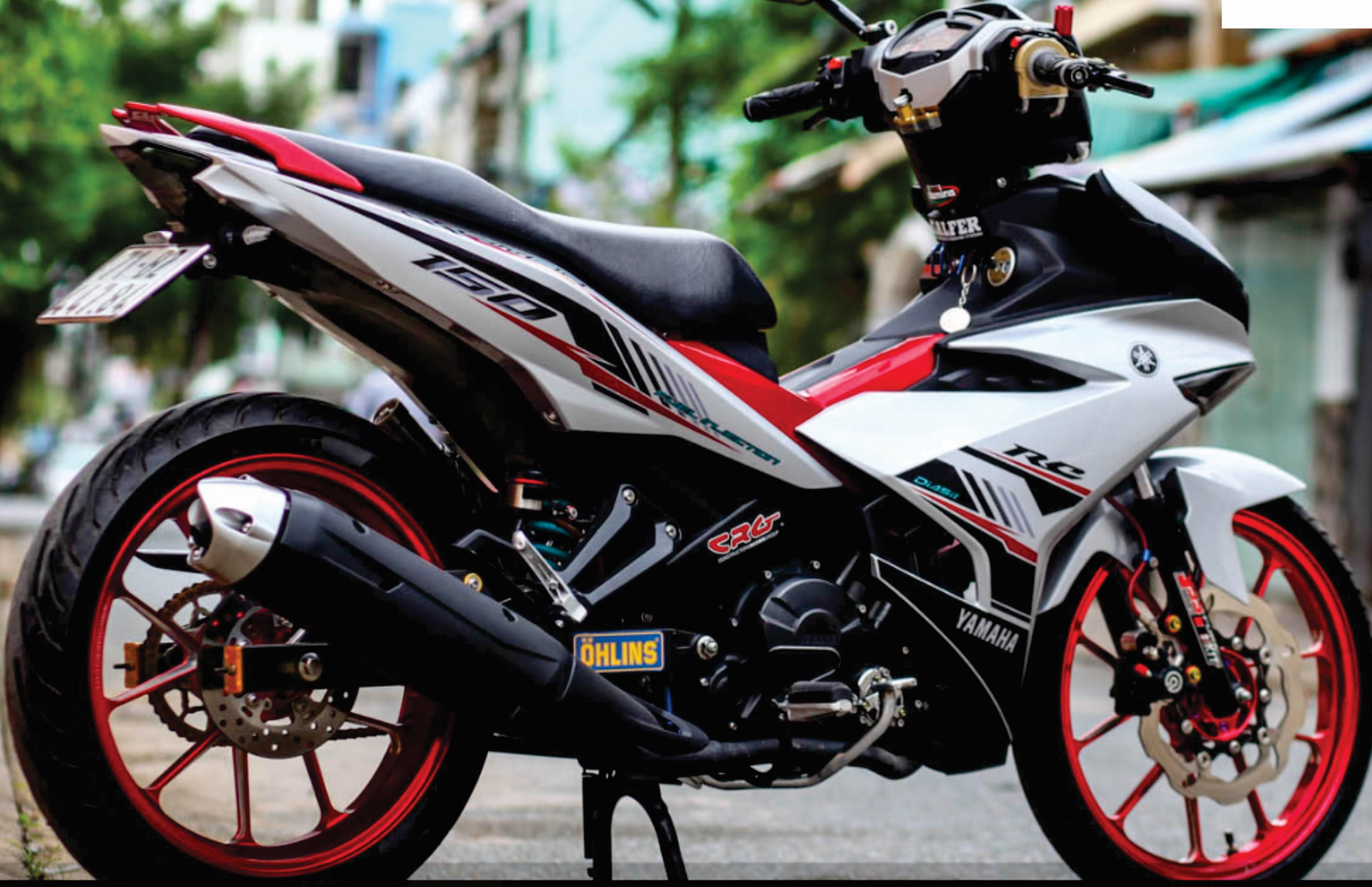 [ QUÍ KHÁCH VUI LÒNG MANG TEM RA TIỆM CHO THỢ DÁN] TEM RỜI EX 150 DAN XE TRẮNG