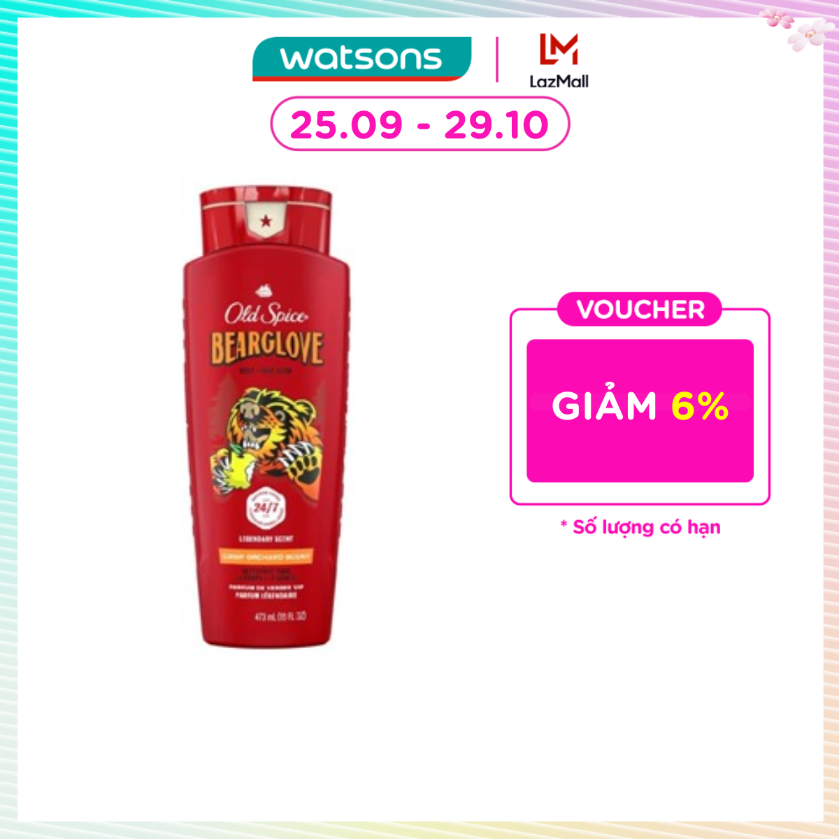 Sữa Tắm Old Spice Bearglove 473ml