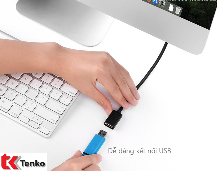 Cáp USB 2.0 nối dài 5m Ugreen UG-10318