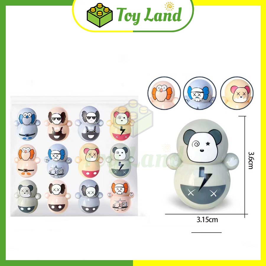 Đồ Chơi Lật Đật Mini Doraemon Phi Hành Gia Hello Kitty Cho Bé Cute Dễ Thương