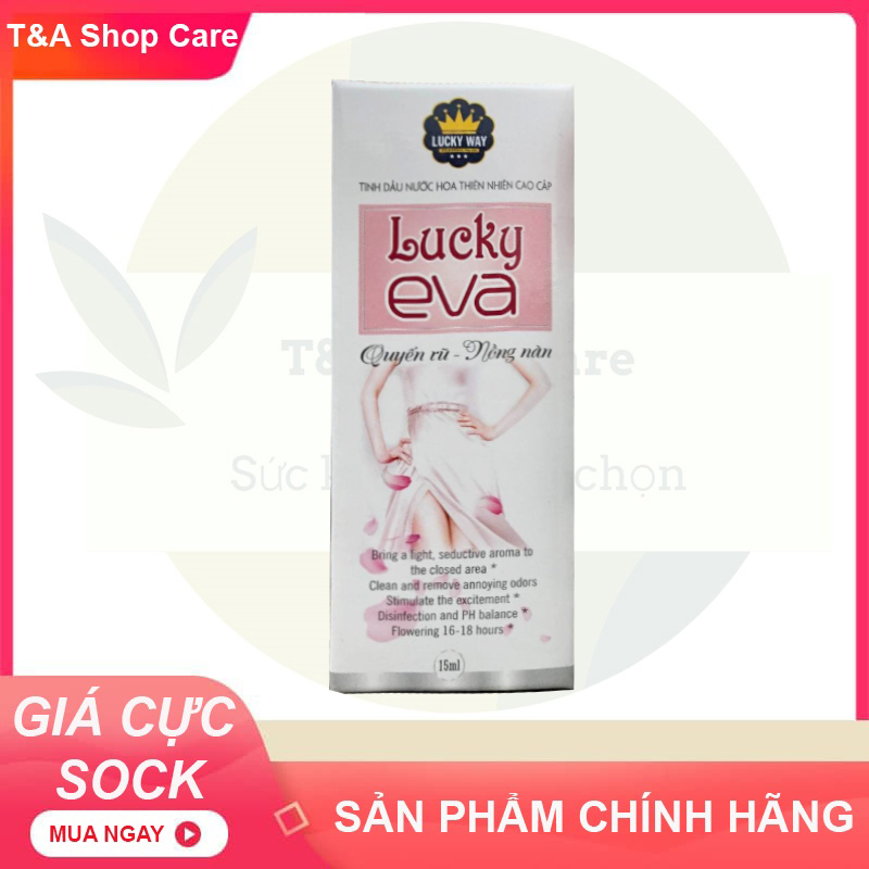 Nước hoa vùng kín Lucky Eva chai 15ml