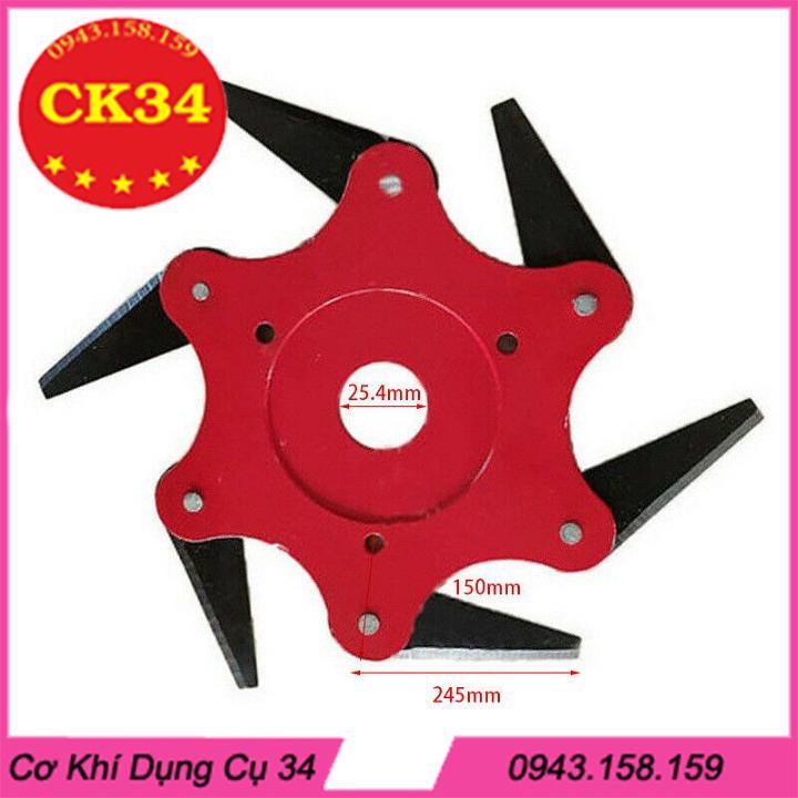 Dao cắt cỏ 6 lưỡi chuyên dụng