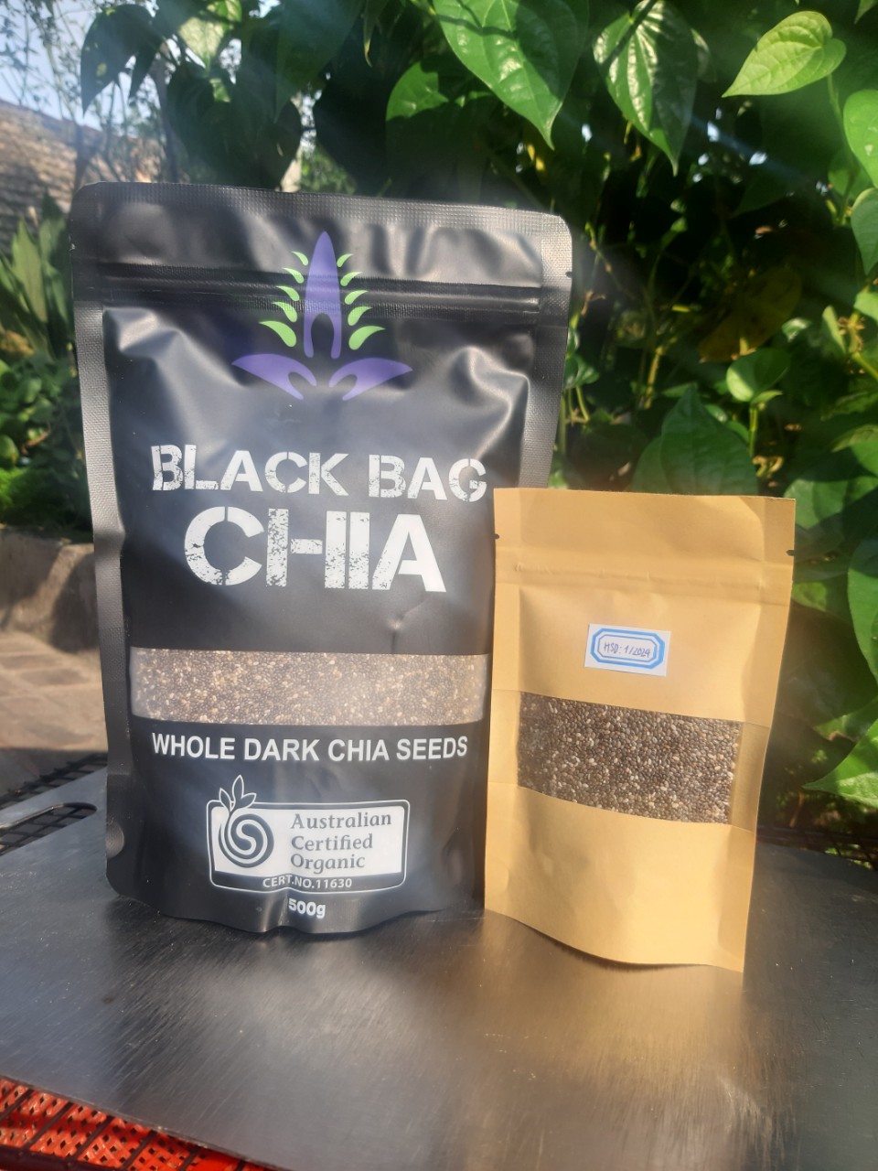 Hạt chia đen nhập khẩu Úc túi 500g date 2025