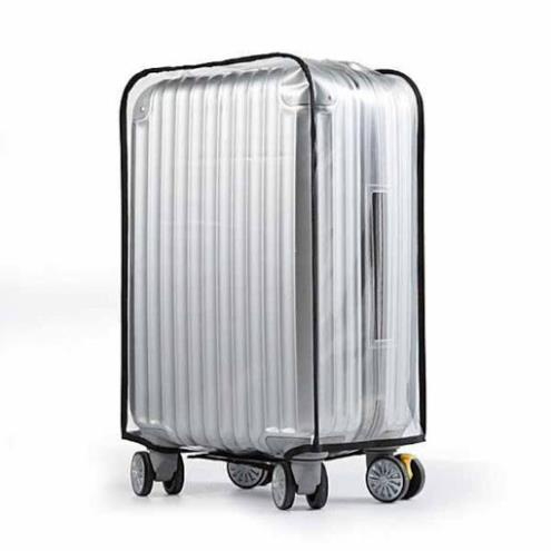 Bọc vali trong suốt chống xước. Vỏ bọc nhựa PVC dẻo, bảo vệ vali size 20, 24, 28 khỏi trầy xước, bụi bẩn.