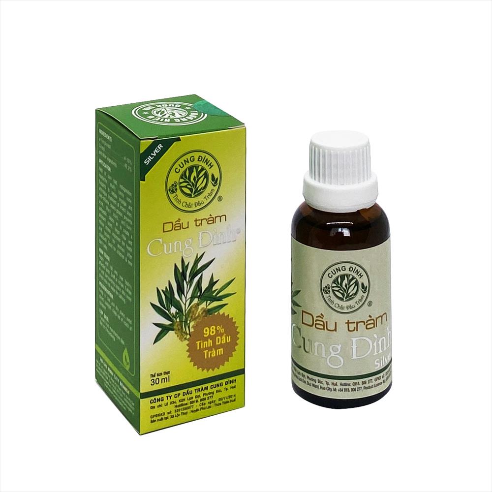 [HCM]Dầu tràm Cung Đình Silver 30ml