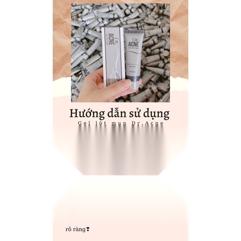 (chính hãng) lột mụn đầu đen dr.ance