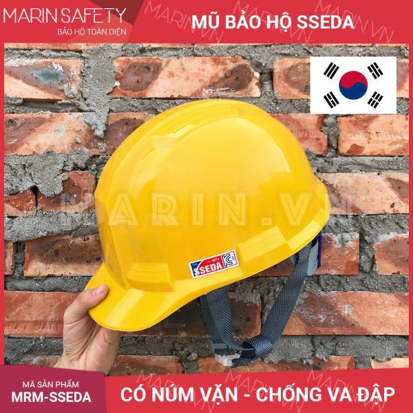 Bảng giá Mũ bảo hộ lao động SSEDA Hàn Quốc màu vàng