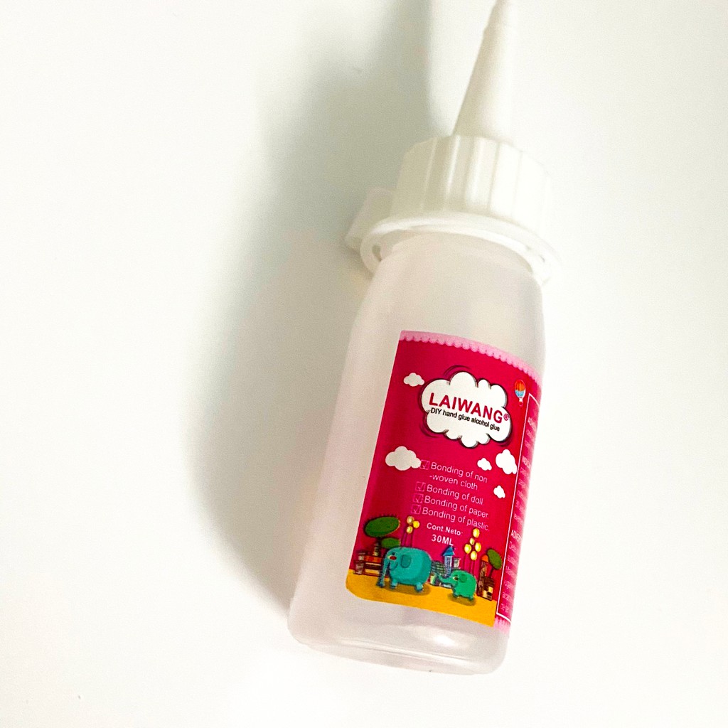 Keo trong dán mô hình nhà búp bê DIY 30 ml