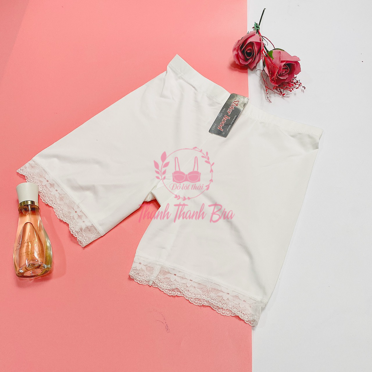 Quần lót nữ Thái lan Sisterhood 6641, quần đùi mặc váy, chất vải thun lạnh