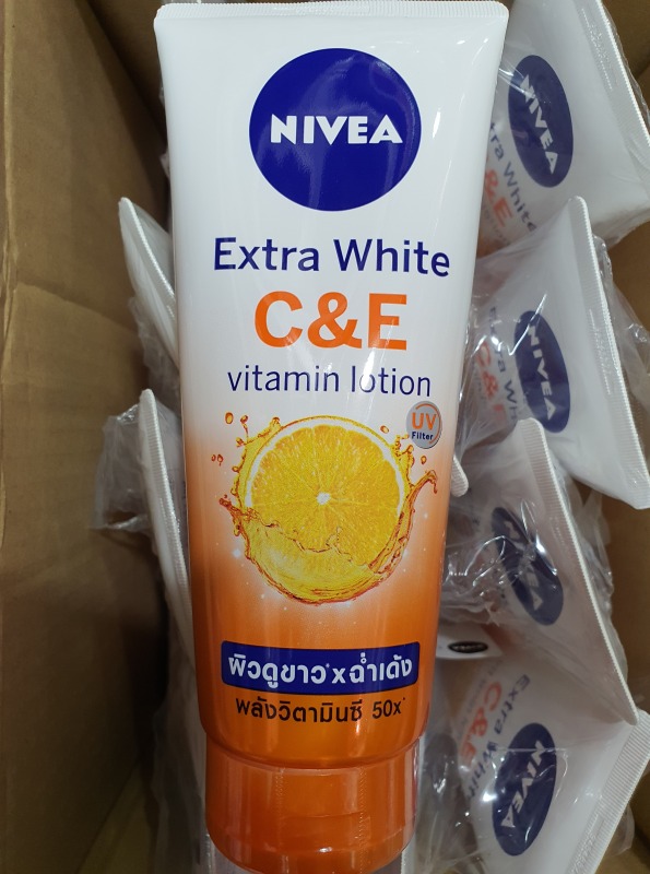 Sữa dưỡng thể thái lan nivea 50x trắng da phục hồi chống nắng 320 ml