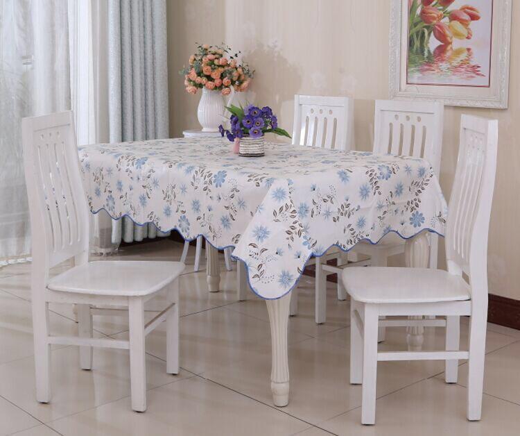 [HCM]Khăn trải bàn hình hoa kích thướt 106x152cm