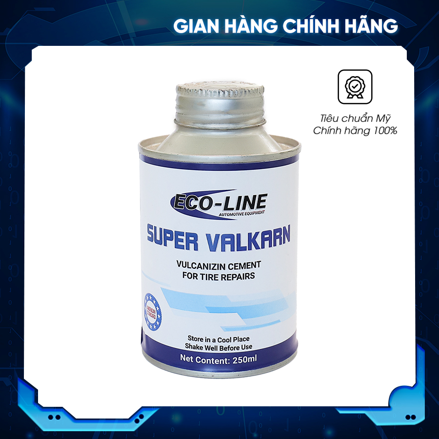 Lọ keo vá săm lốp Ecoline (125ml/250ml) - tiêu chuẩn Mỹ