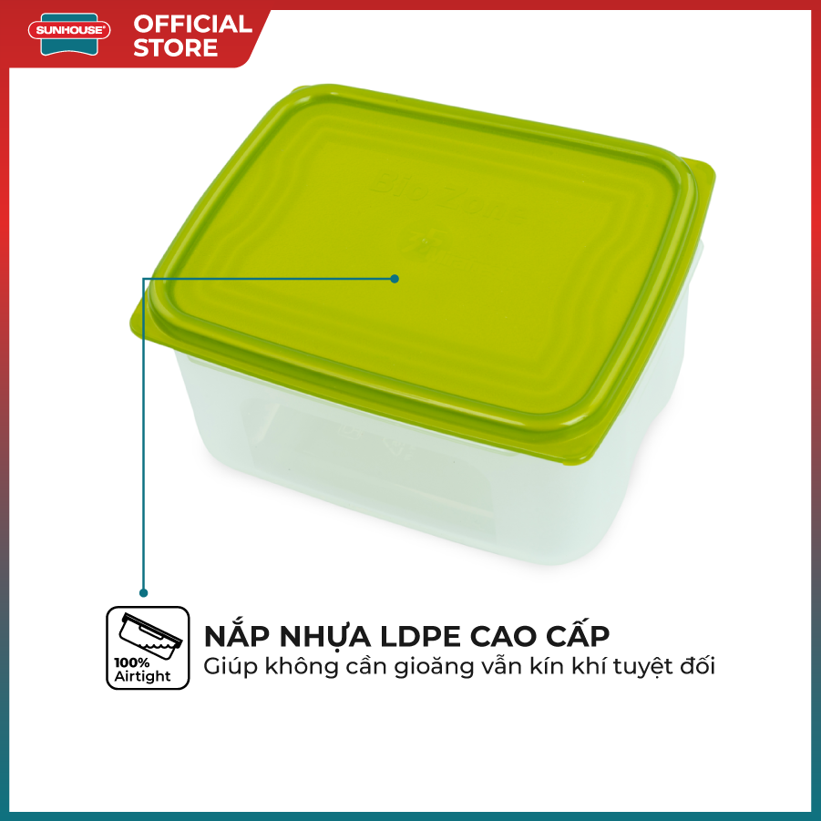 Hộp bảo quản thực phẩm khô BioZone KB-DR500P