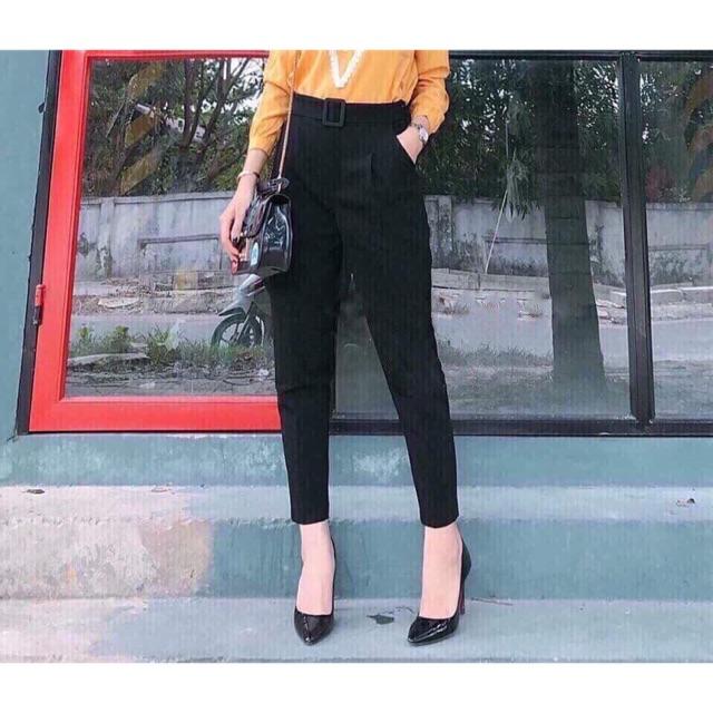 Quần baggy khuy vuông hsu0319