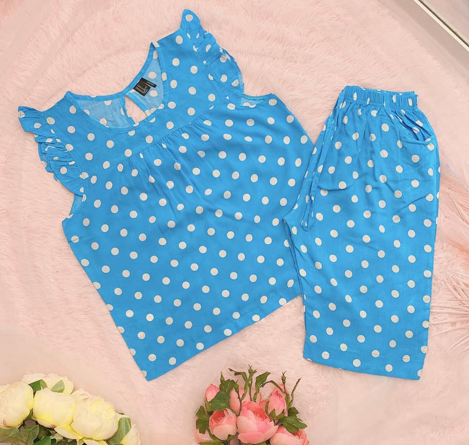 [HCM]Đồ bộ tone quần lửng xuất khẩu ( vải lanh xuất khẩu) -Link 2