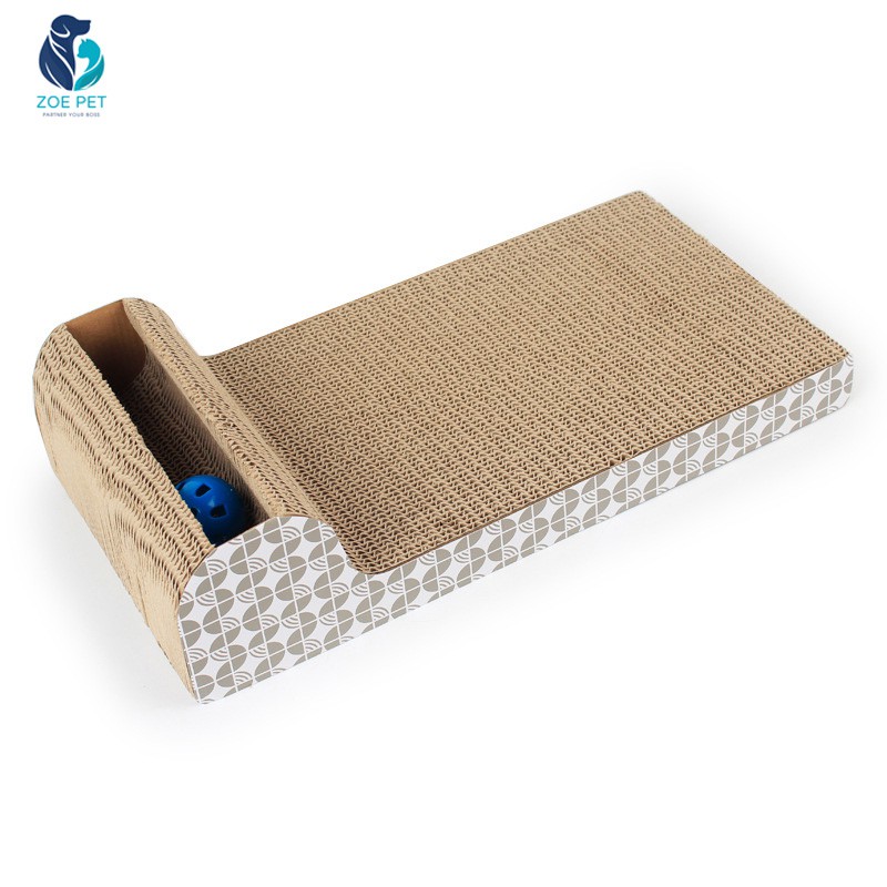 Bàn Cào Móng Có Bóng Chơi - Tặng Kèm Catnip