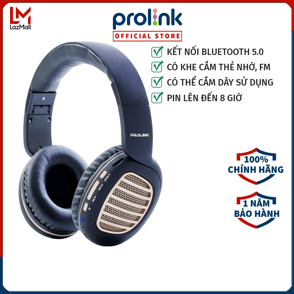 Tai Nghe Bluetooth Prolink PHB6005E - Hàng Chính Hãng