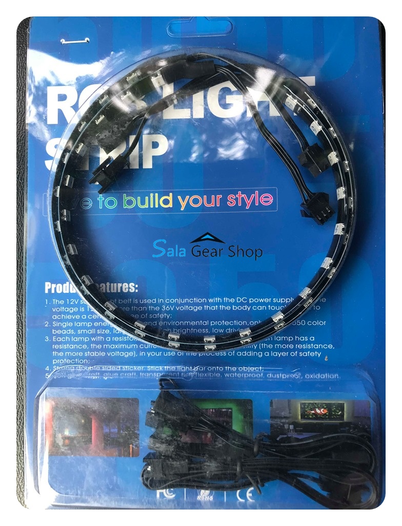 [HCM]Dây led rgb 5v 3pin Sync main Combo 2 dây