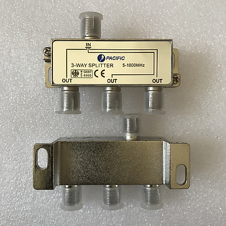 [HCM]BỘ CHIA TÍN HIỆU CÁP PACIFIC 1 RA 2/3/4/6/8 - DÙNG ĐỂ CHIA TÍN HIỆU ĐƯỜNG TRUYỀN CÁP CHIA 1 RA 2/3/4/6/8
