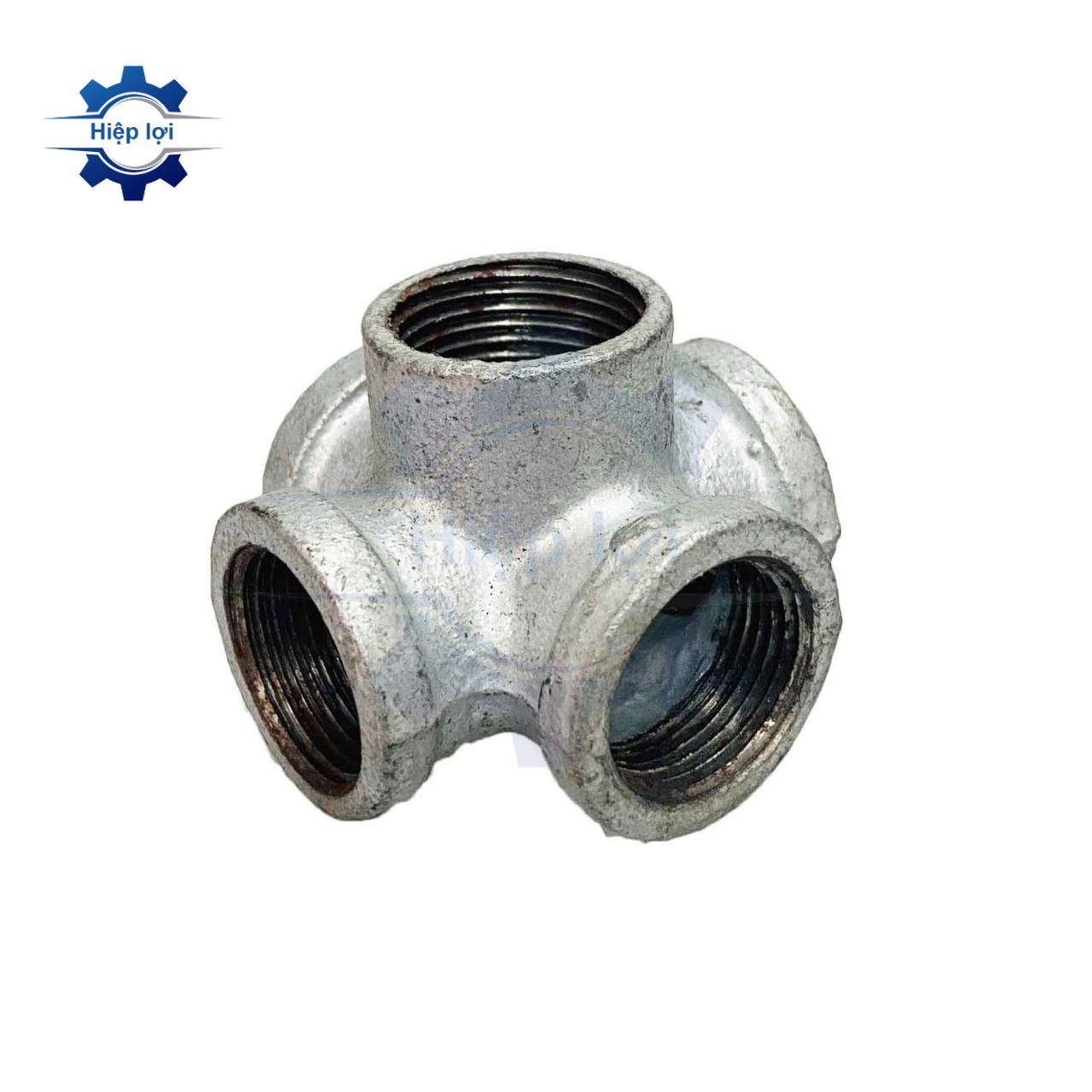 Ngã năm góc sắt kẽm - nối 5 gốc sắt mạ kẽm