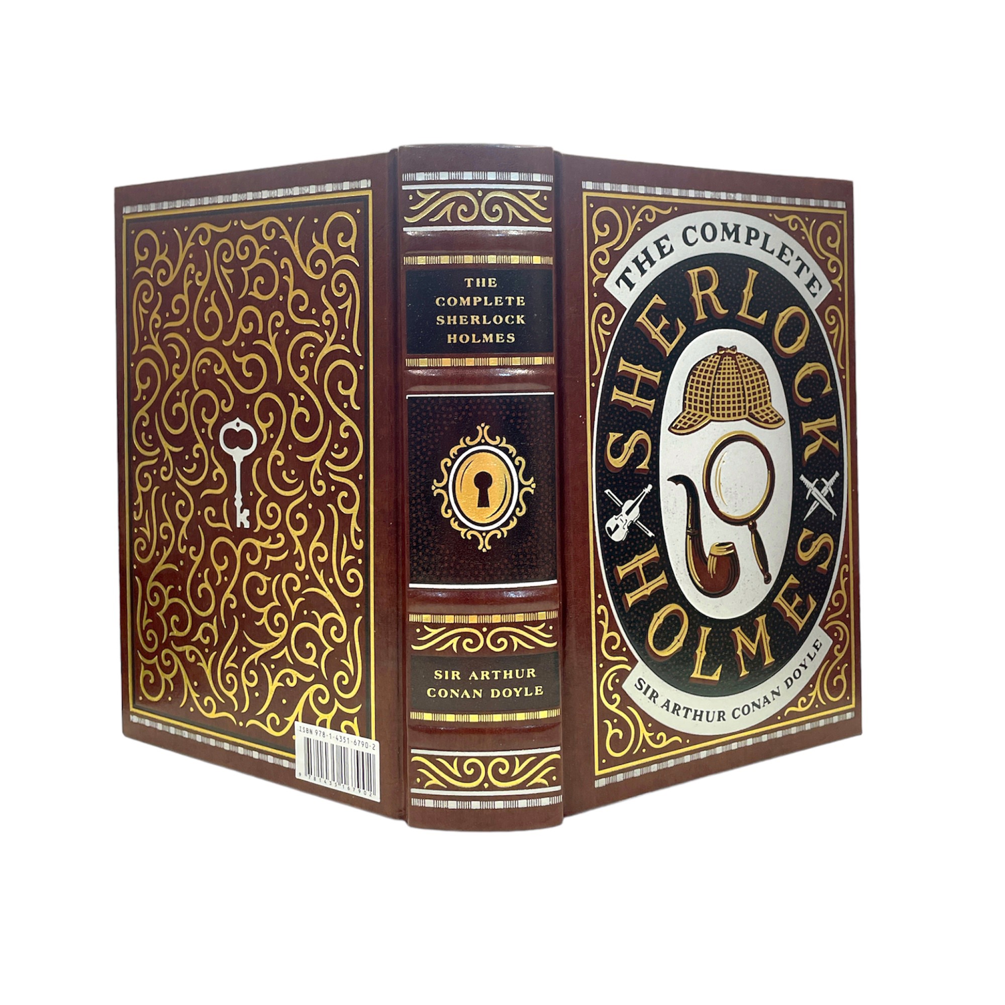 Artbook - Sách Tiếng Anh - The Complete Sherlock Holmes (Barnes & Noble Leatherbound Classic Collection)