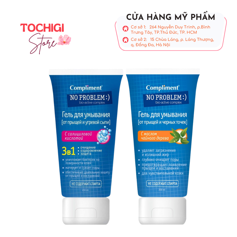 Sữa rửa mặt Salicylic Acid Compliment No Problem