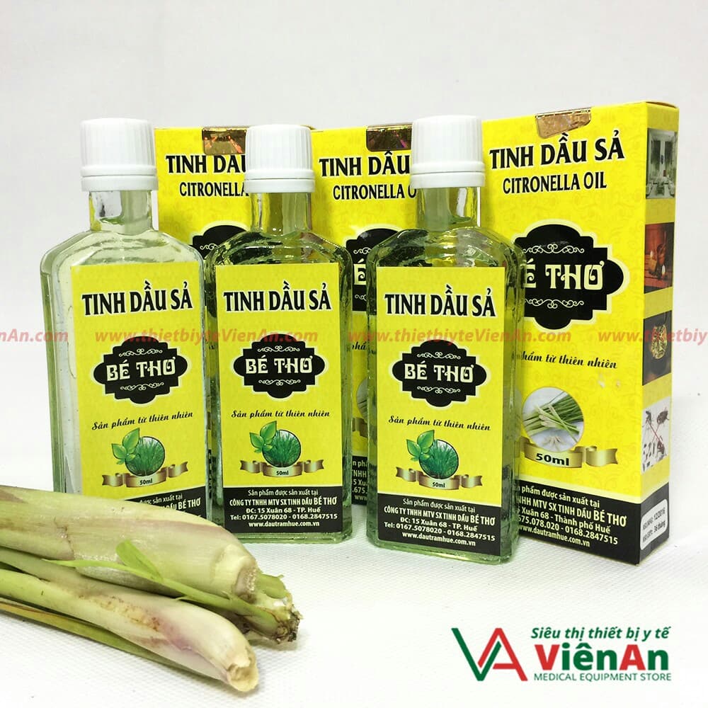 Tinh dầu sả Bé Thơ 100ml