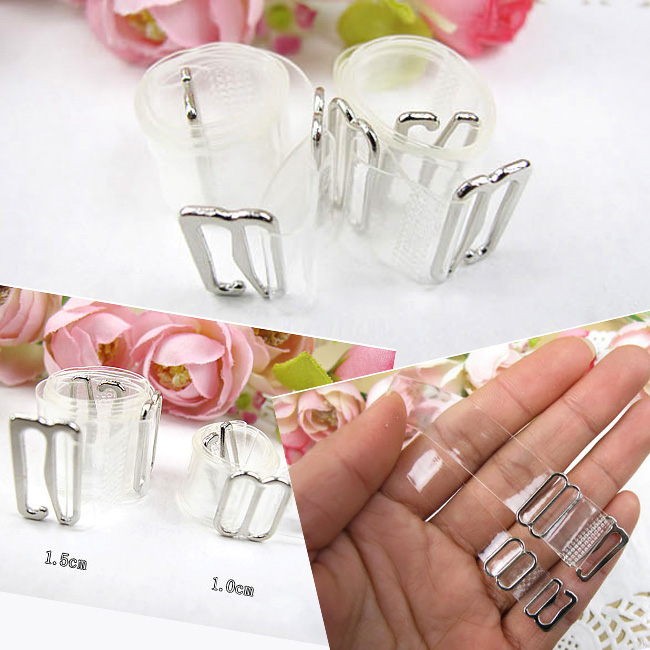 Dây Áo Ngực Trong Suốt Hàn Quốc Bản Vừa 1cm -Mặc Áo Hở Lưng Hở Vai- Loại Tốt Bền Chắc, Khoen Kim Loại - BCTHIENDUONGNOIY