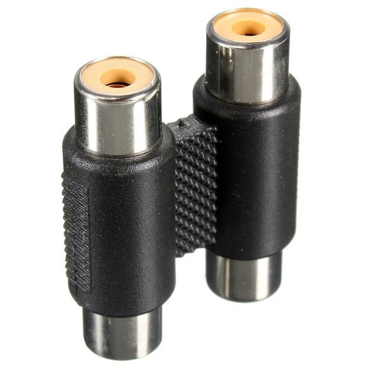 Đầu nối av 2 ra 2 jack nối av hoa sen 2 ra 2