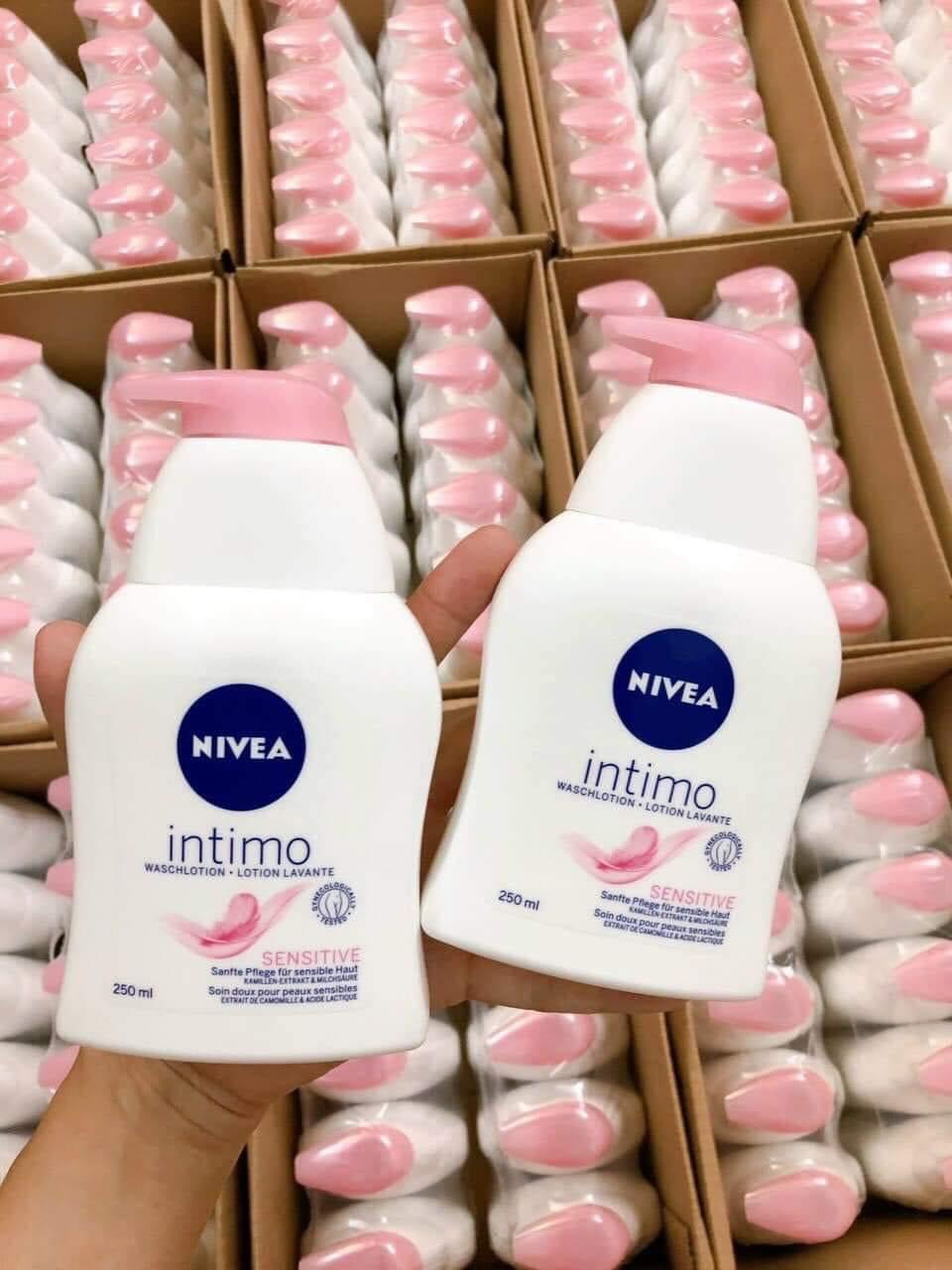 Dung dịch vệ sinh phụ nữ nivea intimo sản phẩm của đức