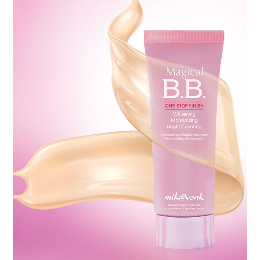 Kem nền trang điểm Mik@vonk Magical BB Cream (Hàn Quôc)
