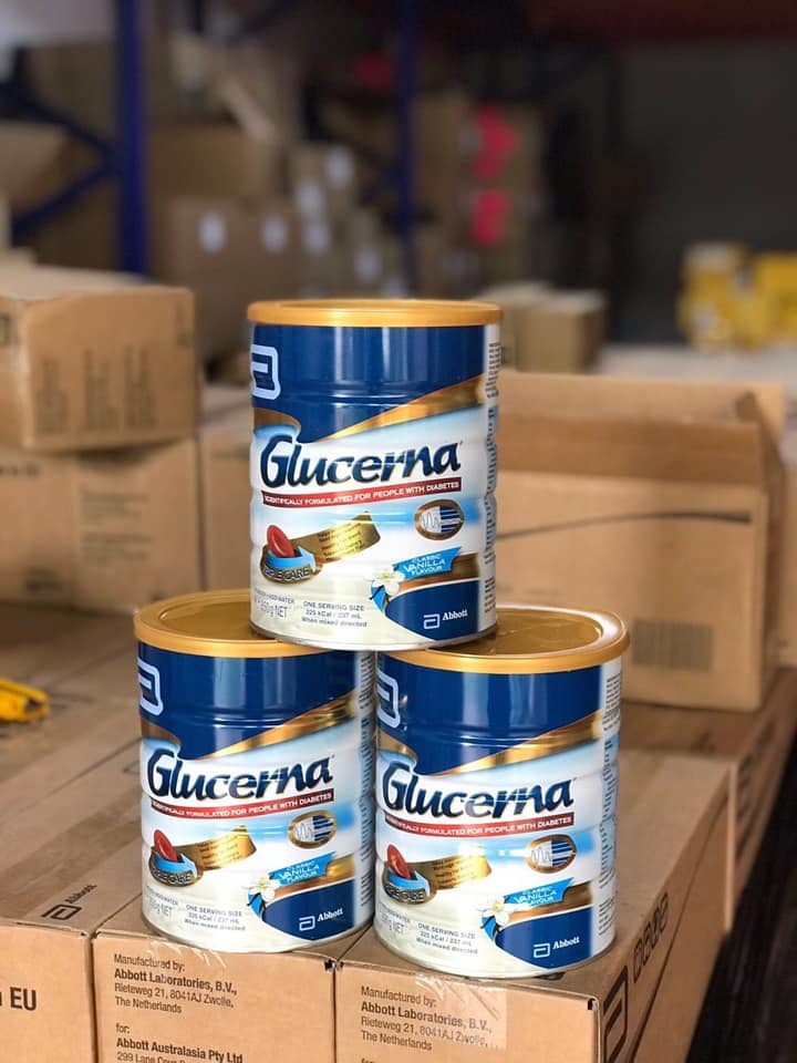 SỮA TIỂU ĐƯỜNG GLUCENA CỦA ÚC LON 850G