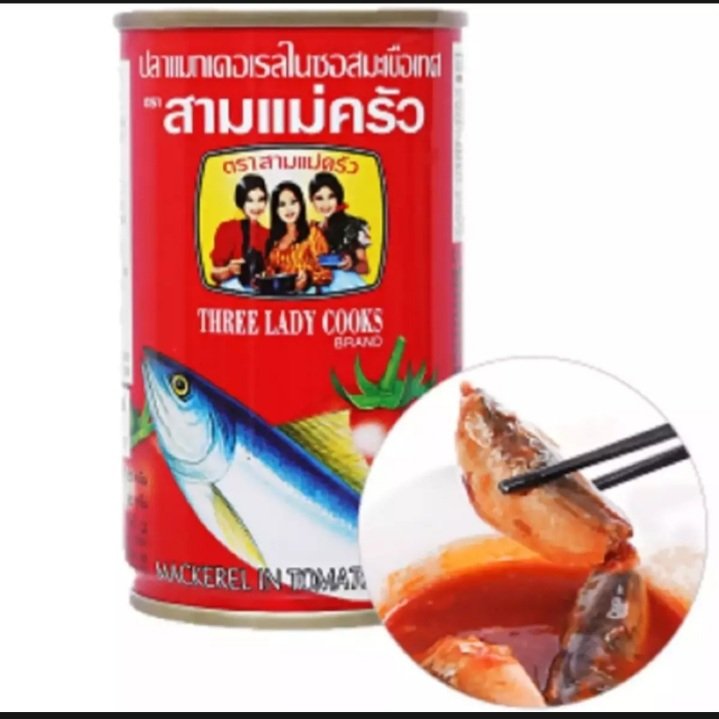 Lốc 5 Hộp Cá 3 Cô Gái THÁI LAN 155GR