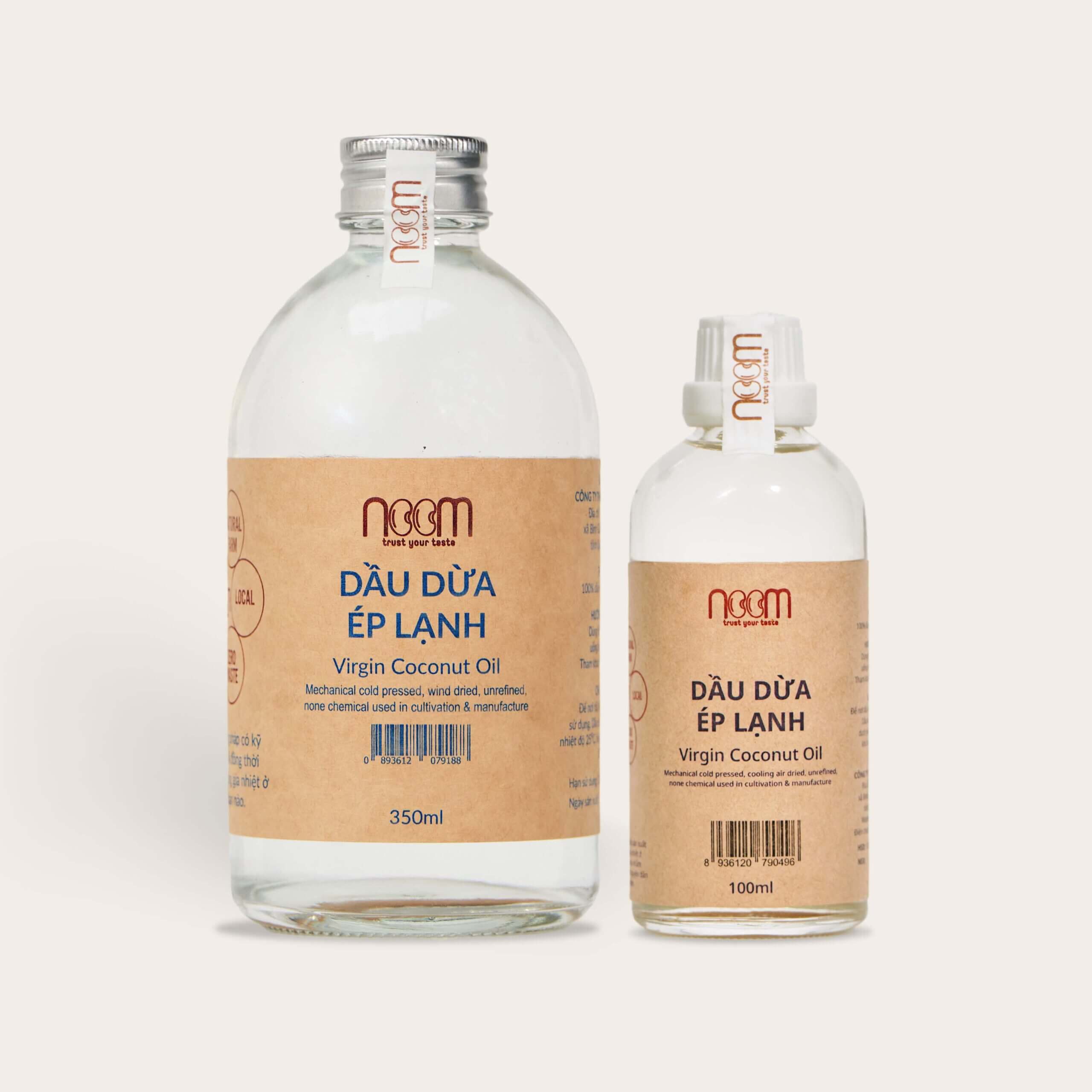 DẦU DỪA ÉP LẠNH NOOM