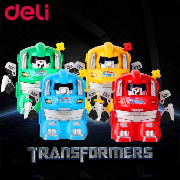 Chuốt gọt bút chì deli 729 hình robot