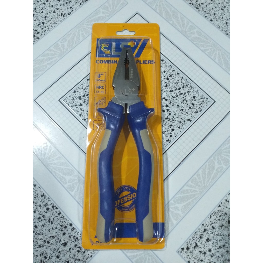 Kìm Điện,  Cắt,  Nhọn 8in LS